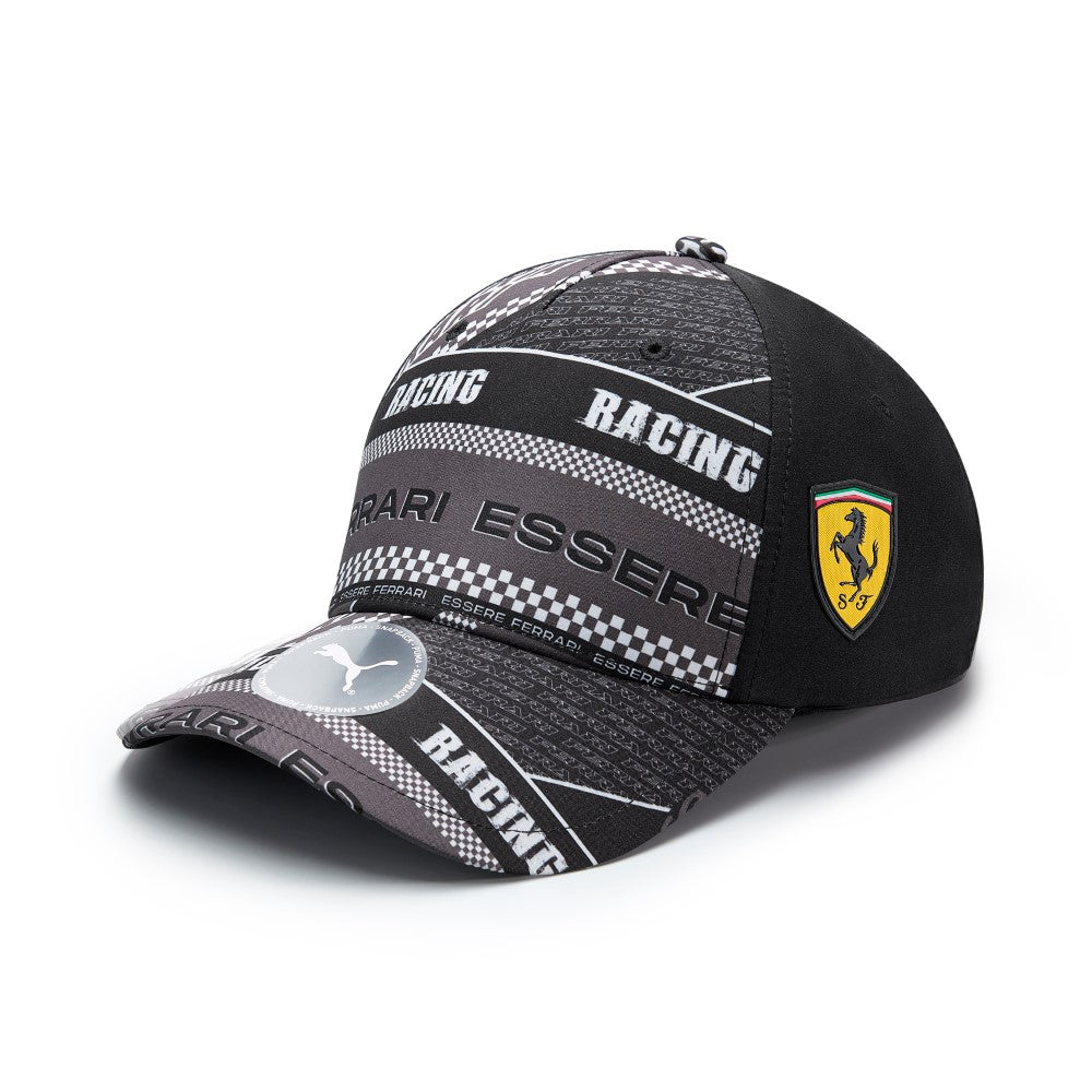 Scuderia Ferrari 2023 Black Graphic Cap